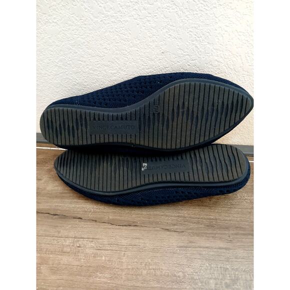 Vince Camuto fabeau knit loafer flats navy blue - Picture 7 of 7